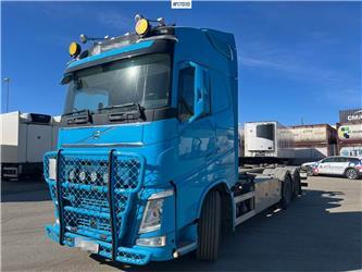 Volvo FH 540 6x2 container truck w/ 2015 HFR 3 axle cont