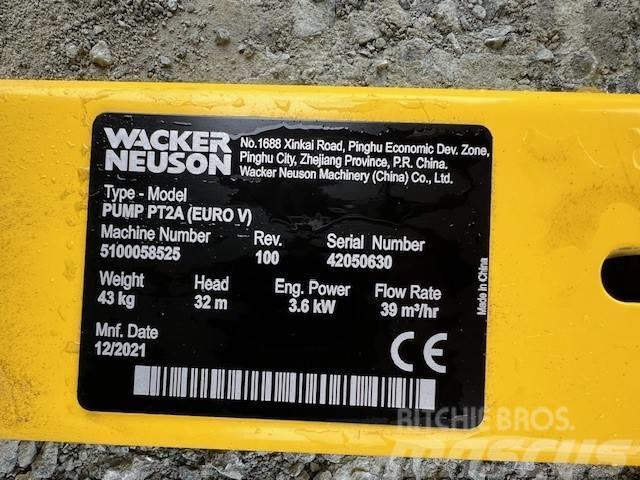 Wacker Neuson PT 2 A Vodne črpalke