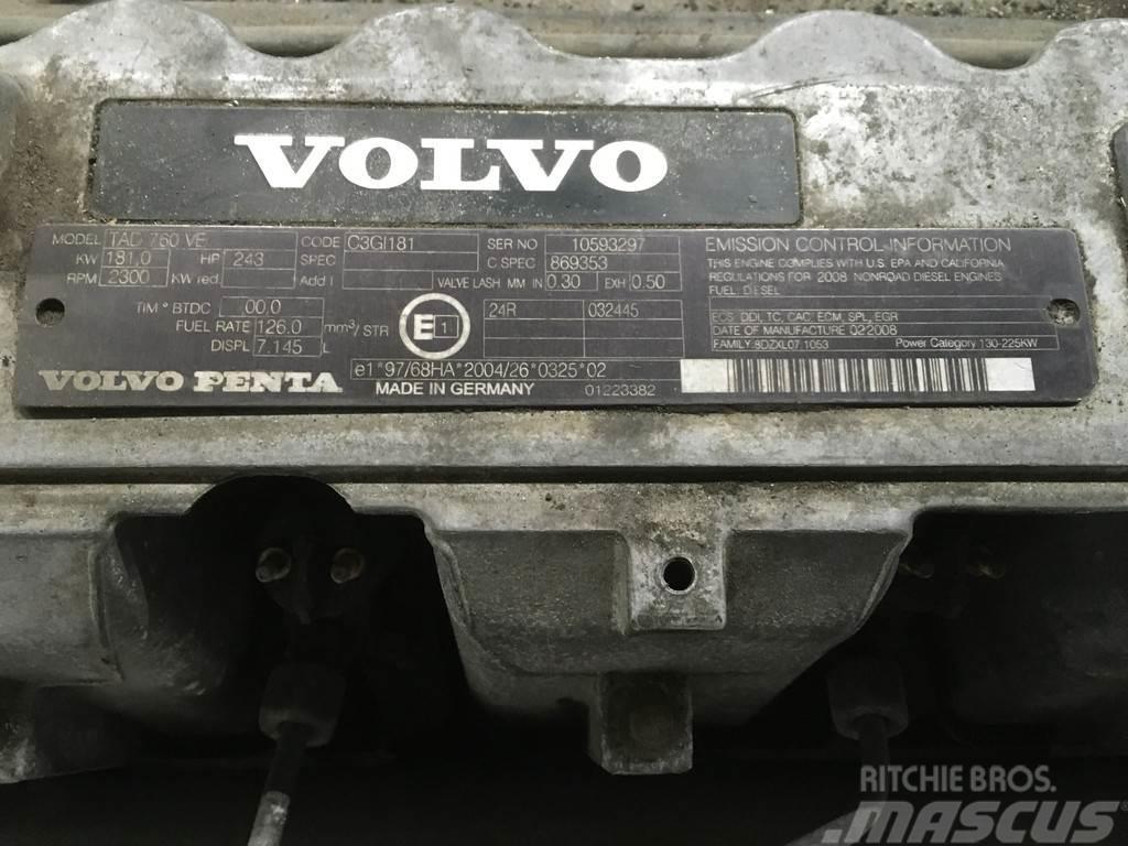 Volvo TAD760VE FOR PARTS Motorji