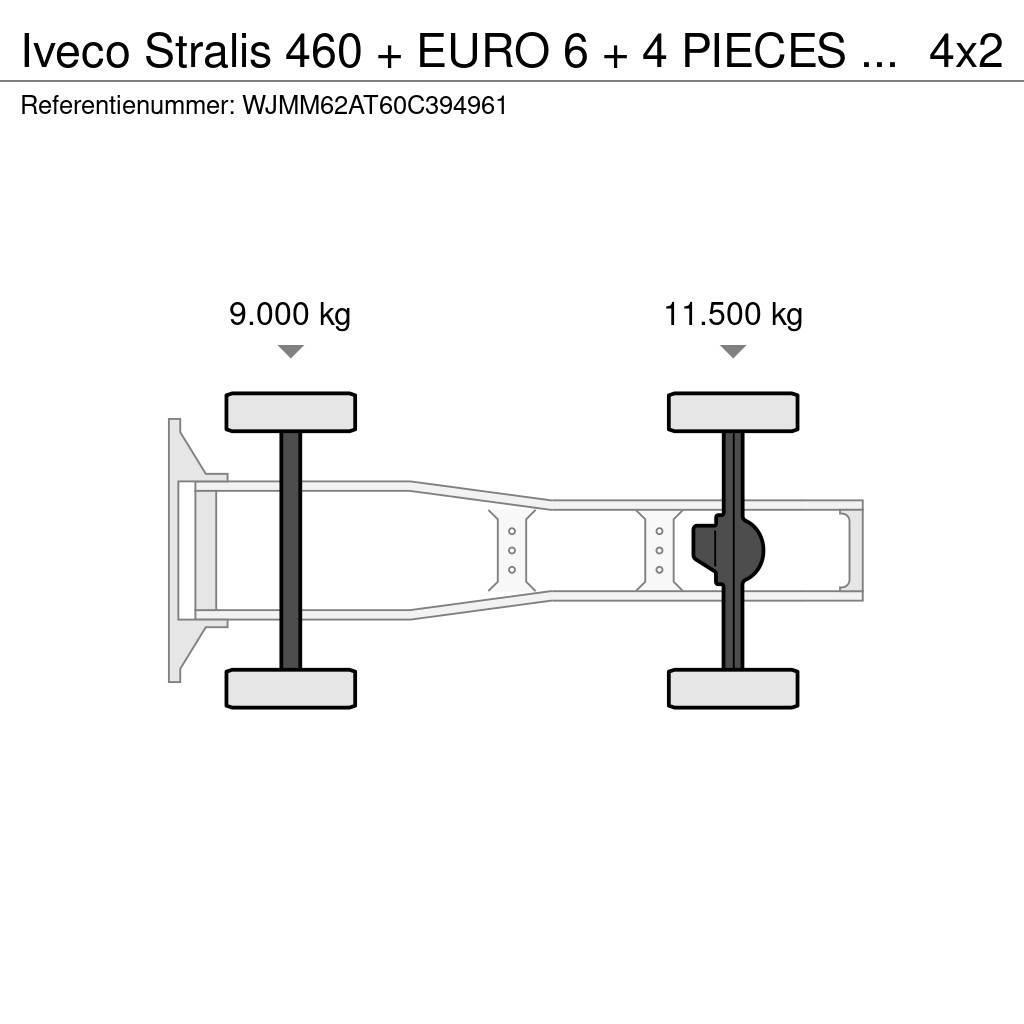 Iveco Stralis 460 + EURO 6 + 4 PIECES IN STOCK Tractor Units