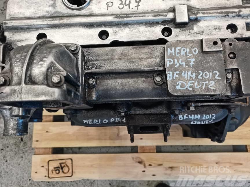 Merlo P 34.7 {Deutz BF4M 2012} intake manifold Motorji