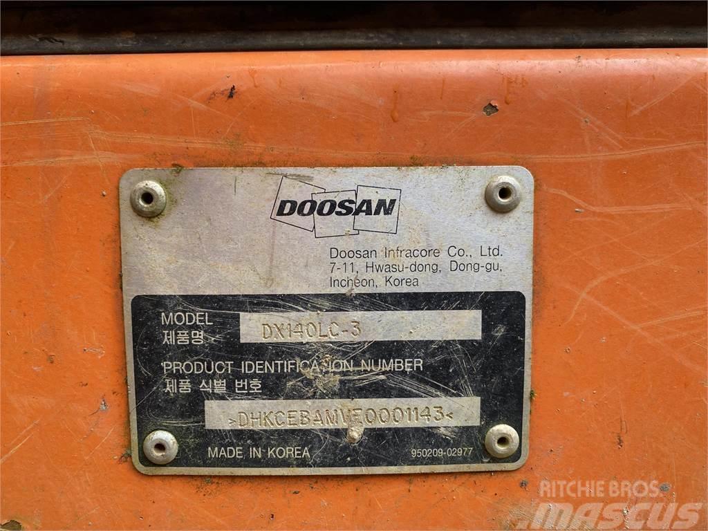 Doosan DX140 LC-3 Bagri goseničarji