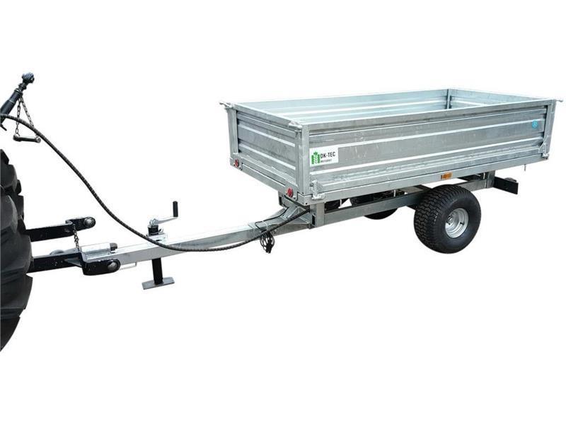 Dk-Tec 1.5 tons galvaniseret trailer Druga komunalna oprema
