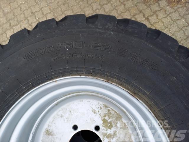 - - - 500/60-22,5 Tyres, wheels and rims
