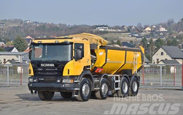 Scania P400 * Kipper / Asphalt * 8x4 Kiper tovornjaki