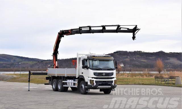 Volvo FMX 370 PRITSCHE 6,70m *PK 22002-EH+FUNK/6x4 Tovornjaki z žerjavom