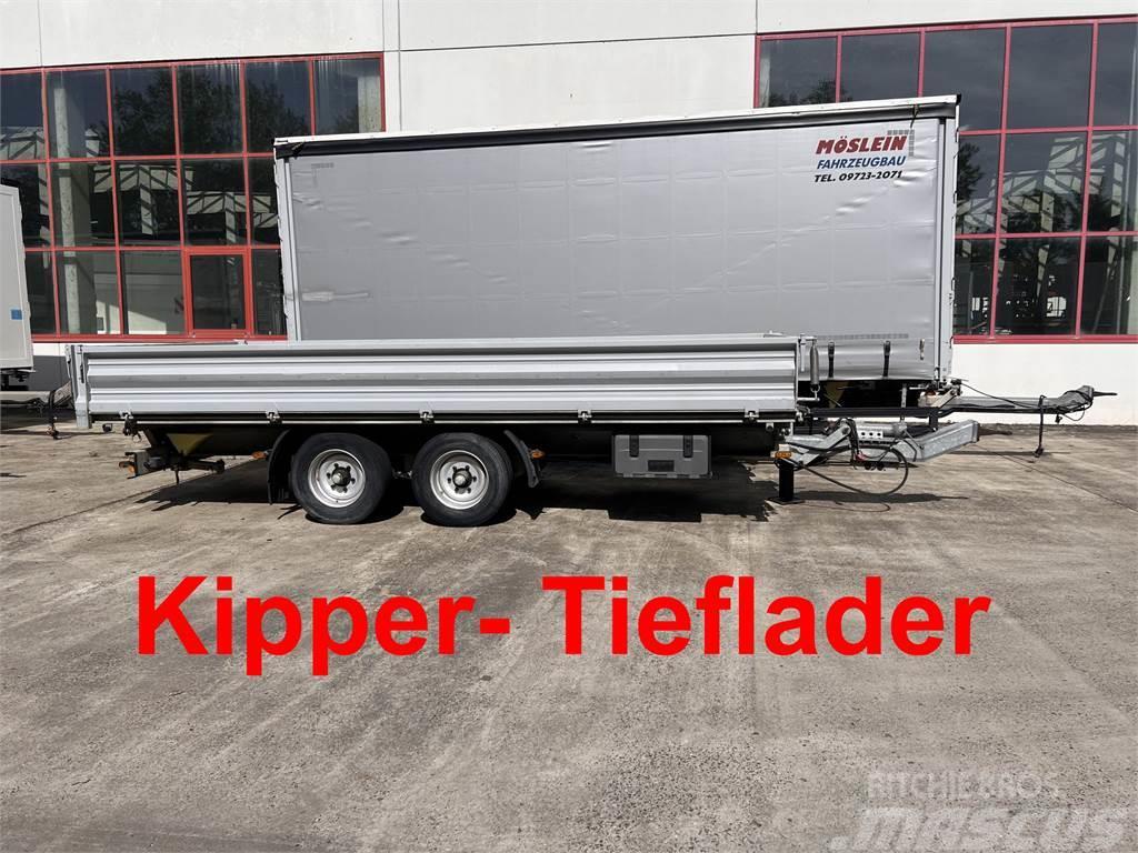  TK Tandemkipper- Tieflader, 5.53 m LadeflächeWeni Kiper prikolice