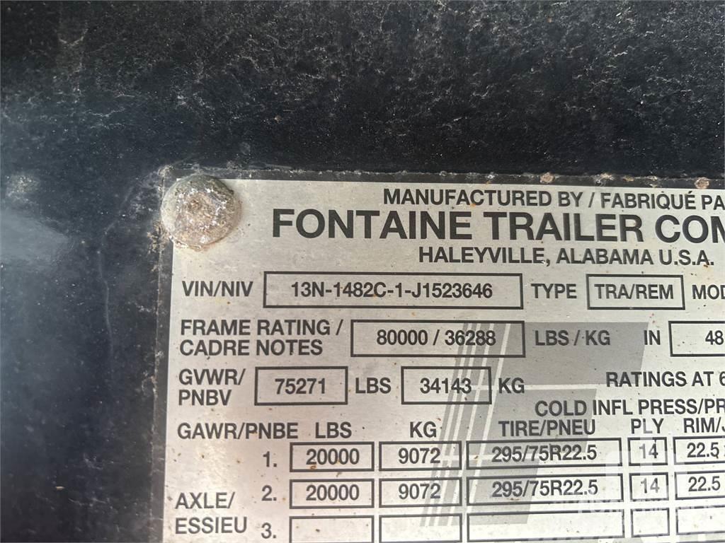 Fontaine HAVSF12SST Flatbed/Dropside semi-trailers