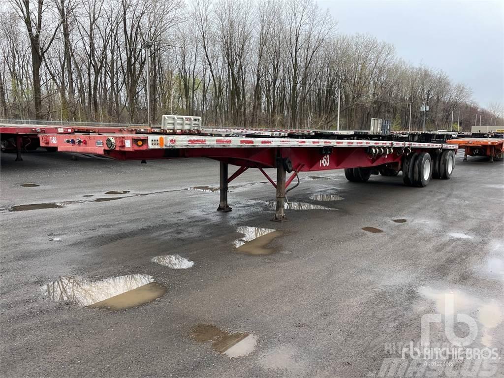 Utility 48 ft T/A Flatbed/Dropside semi-trailers