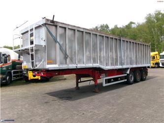 Montracon Tipper trailer alu 55 m3 + tarpaulin