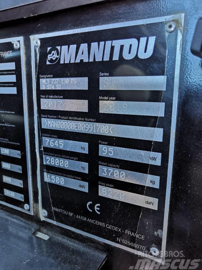Manitou MLT 737 130 PS+ Elite Telescopic handlers