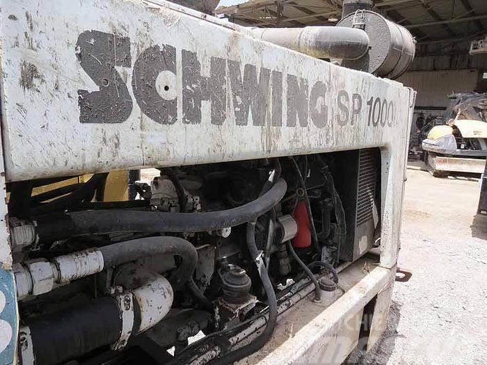 Schwing SP1000 Concrete pump trucks