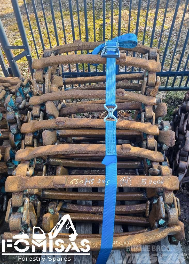 FORESTRY TRACKS 650/45/24.5 Tracks remainders 90% Tracks, chains and undercarriage