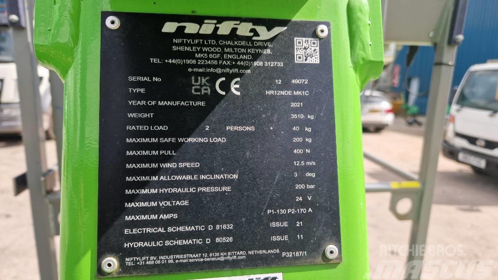 Niftylift HR 12 N D E Articulated boom lifts
