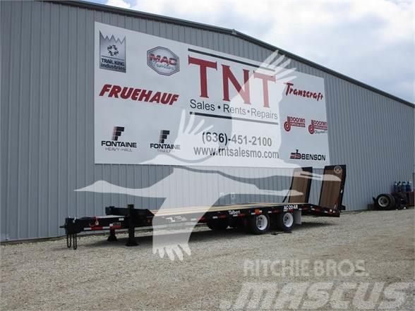 Talbert AC-20-AR 20 Ton Tag Trailer w/ Air Ramps Low loader-semi-trailers