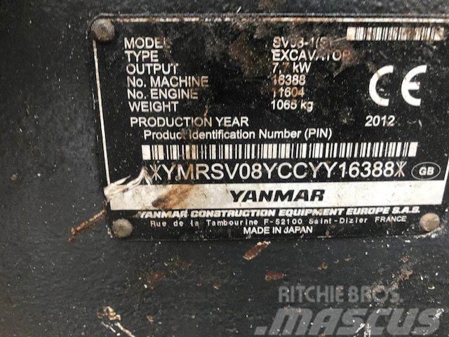Yanmar SV08-1 Mini excavators < 7t (Mini diggers)