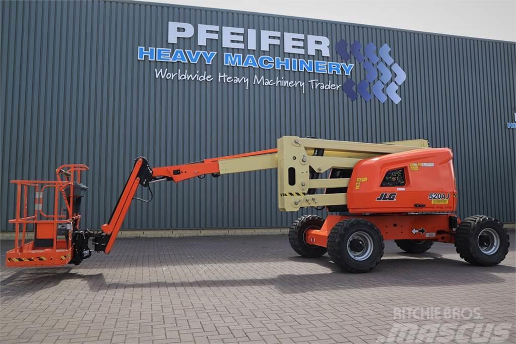 JLG 520AJ Valid inspection, *Guarantee! Diesel, 4x4 Dr Articulated boom lifts