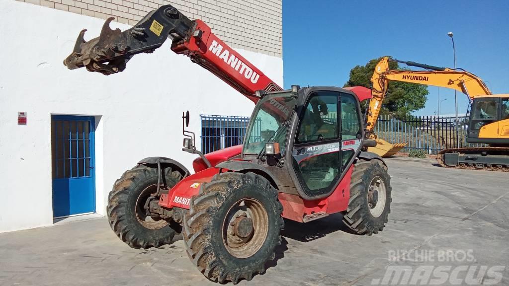 Manitou MLT 741-120 LSU Telehandlers for agriculture