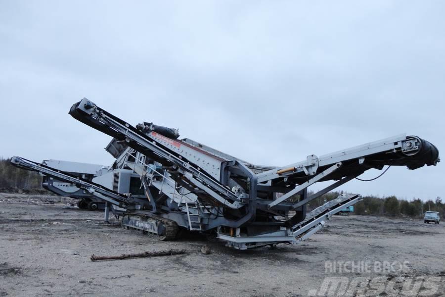 Liming 130~200t/h YG938 FW1214ⅡStation Mobile Concasseur Mobile crushers
