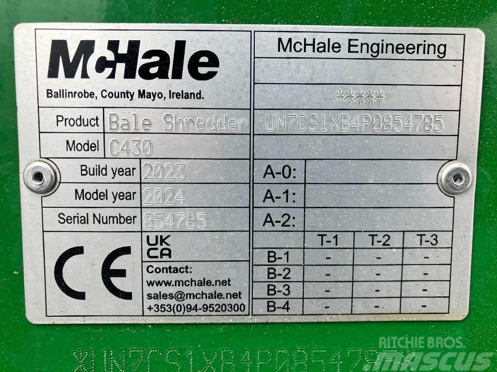 McHale C430  strömaskin Other agricultural machines