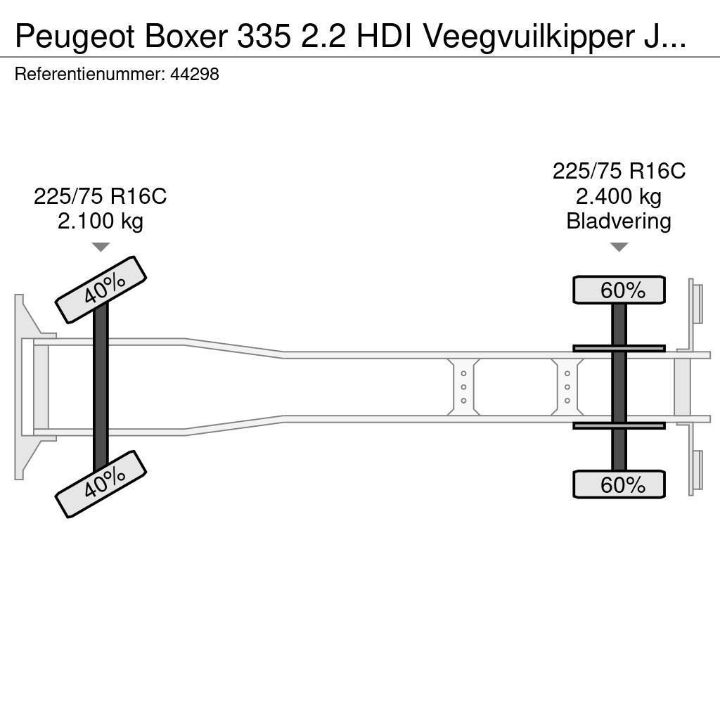 Peugeot Boxer 335 2.2 HDI Veegvuilkipper Just 156.275 km! Flatbed / Dropside trucks