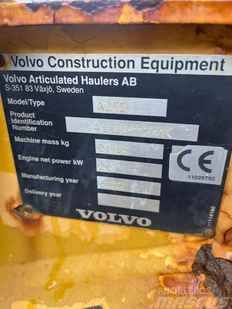 Volvo A25D Articulated Dump Trucks (ADTs)