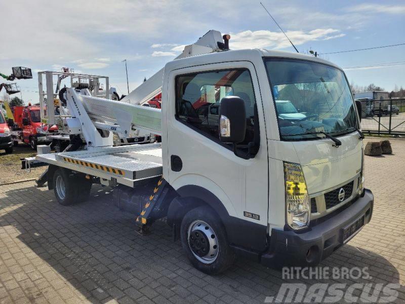 Nissan Cabstar NT400 Multitel HX195 - 20 m bucket truck boom lift Truck & Van mounted aerial platforms