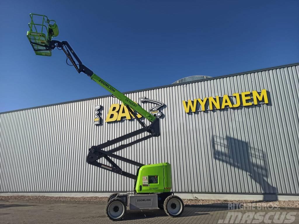 Zoomlion ZA16RJTE Lithium 4x4 Articulated boom lifts