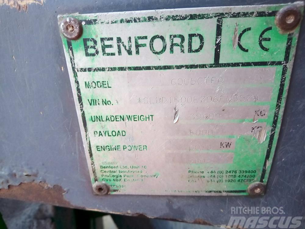 Benford Terex 6T derékcsuklós dömper Articulated Dump Trucks (ADTs)