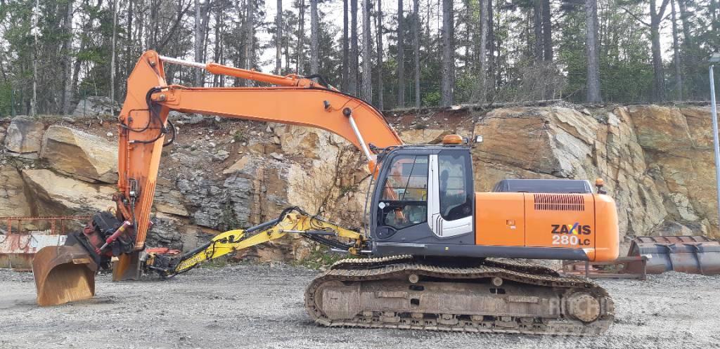 Hitachi ZX 280 LC-3 Göteborg-sänkt pris Crawler excavators