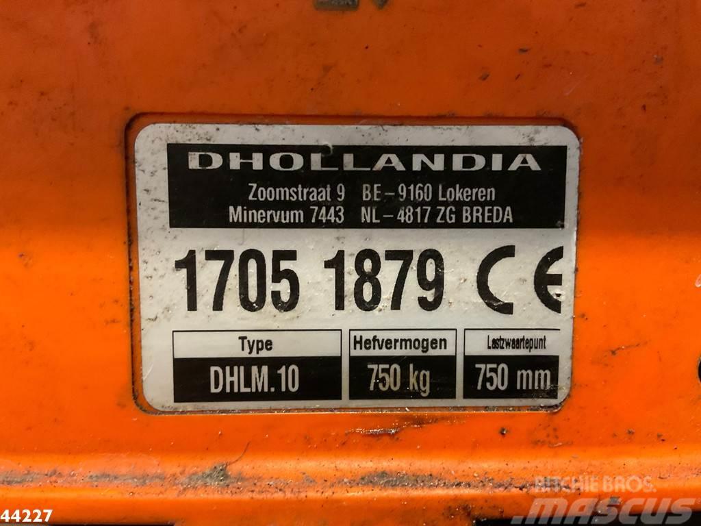 Iveco Daily 35C14 Euro 6 met DHollandia laadklep Flatbed / Dropside trucks
