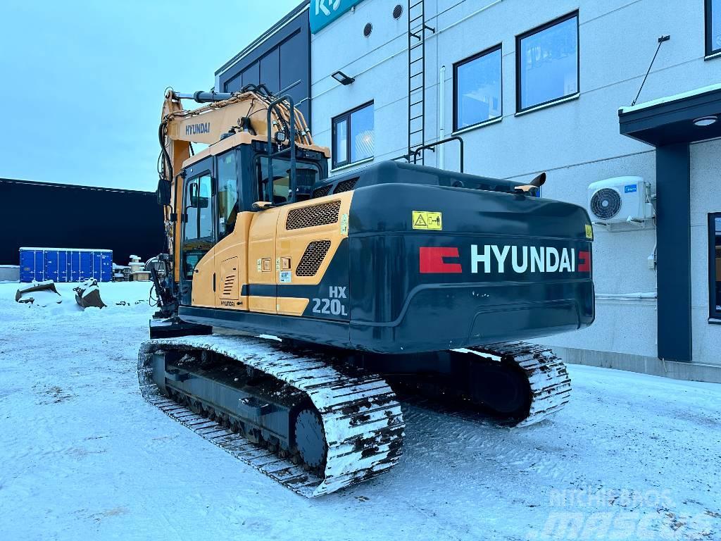Hyundai HX220L PYÖRITTÄJÄLLÄ Crawler excavators