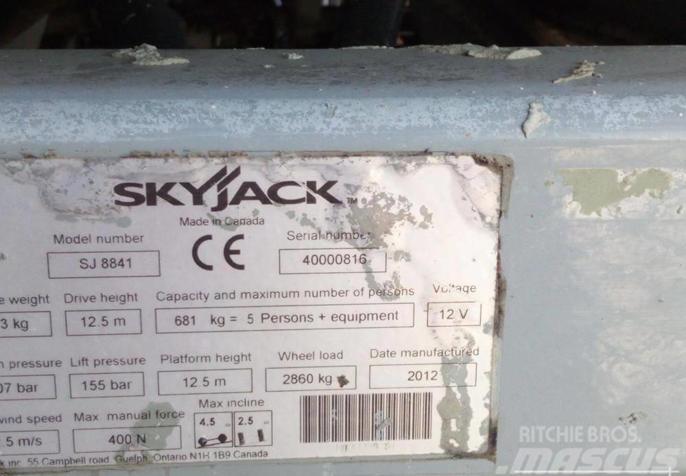 SkyJack SJ 8841 RT 4x4 ollós emelő 14.3M! Scissor lifts