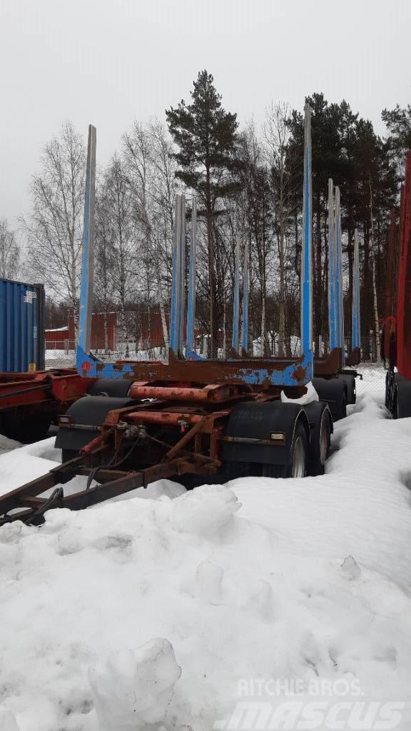 Närko TP42L-RT-360 jatkettava Timber trailers