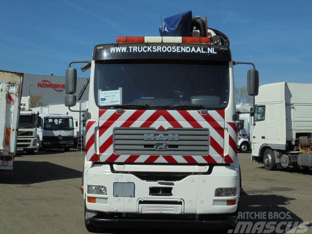MAN TGA 41.460 1e Owner + Manual + Fassi F800XP 6x hyd Truck & Van mounted aerial platforms
