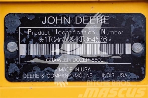 John Deere 850L LGP Crawler dozers