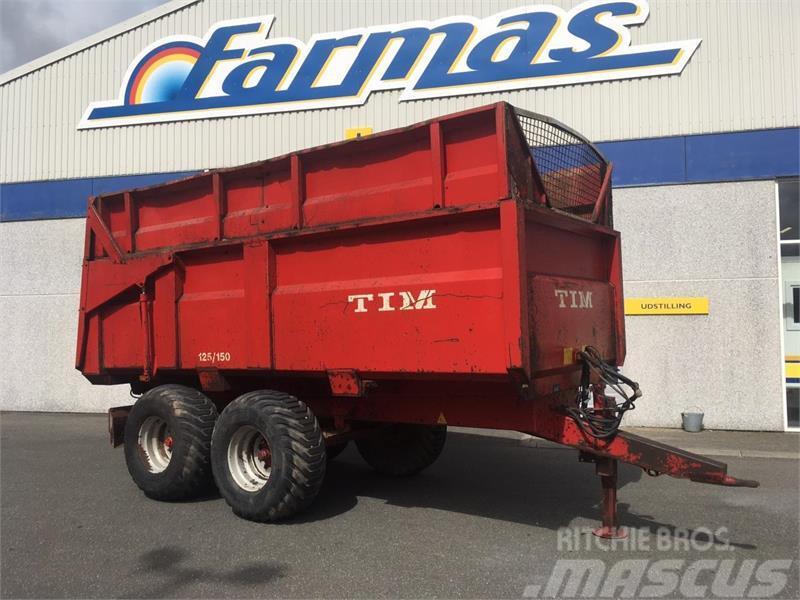 Tim 125/150 TIPVOGN Tipper trailers
