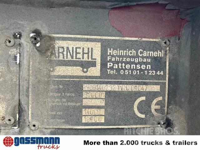 Carnehl 2-Achs Kippauflieger, Stahlmulde ca. 22m³, Tipper semi-trailers