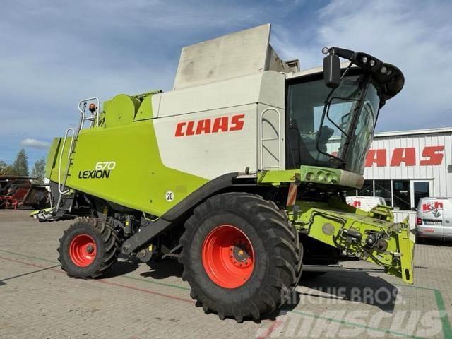 CLAAS LEXION 670 Combine harvesters
