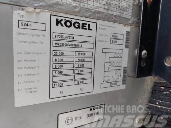 KöGEL S24 PLATTFORM-AUFLIEGER SAF-ACHSEN Other semi-trailers