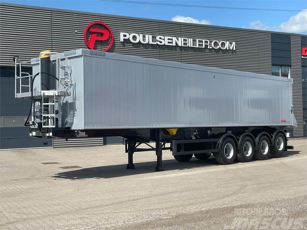 Langendorf 4-aks 61m3 tiptrailer faste sider Tipper semi-trailers