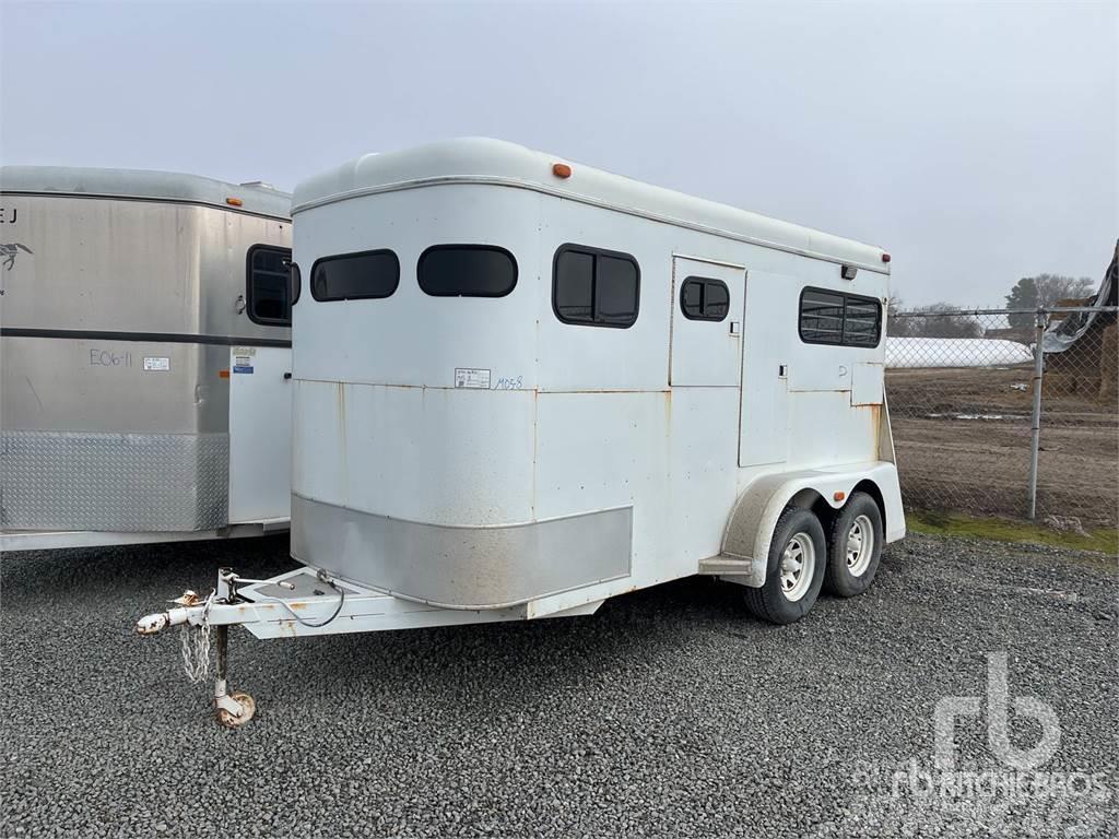 Circle J 14 ft T/A Animal transport trailers