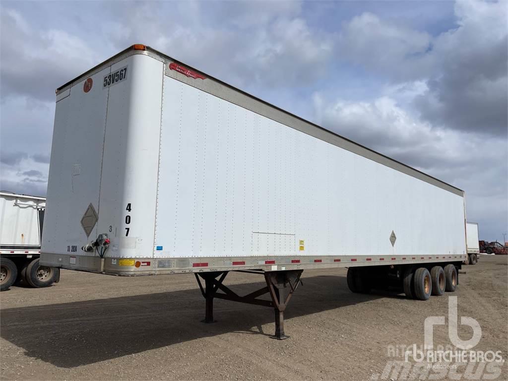 Great Dane 53 ft x 102 in Tri/A Box body semi-trailers