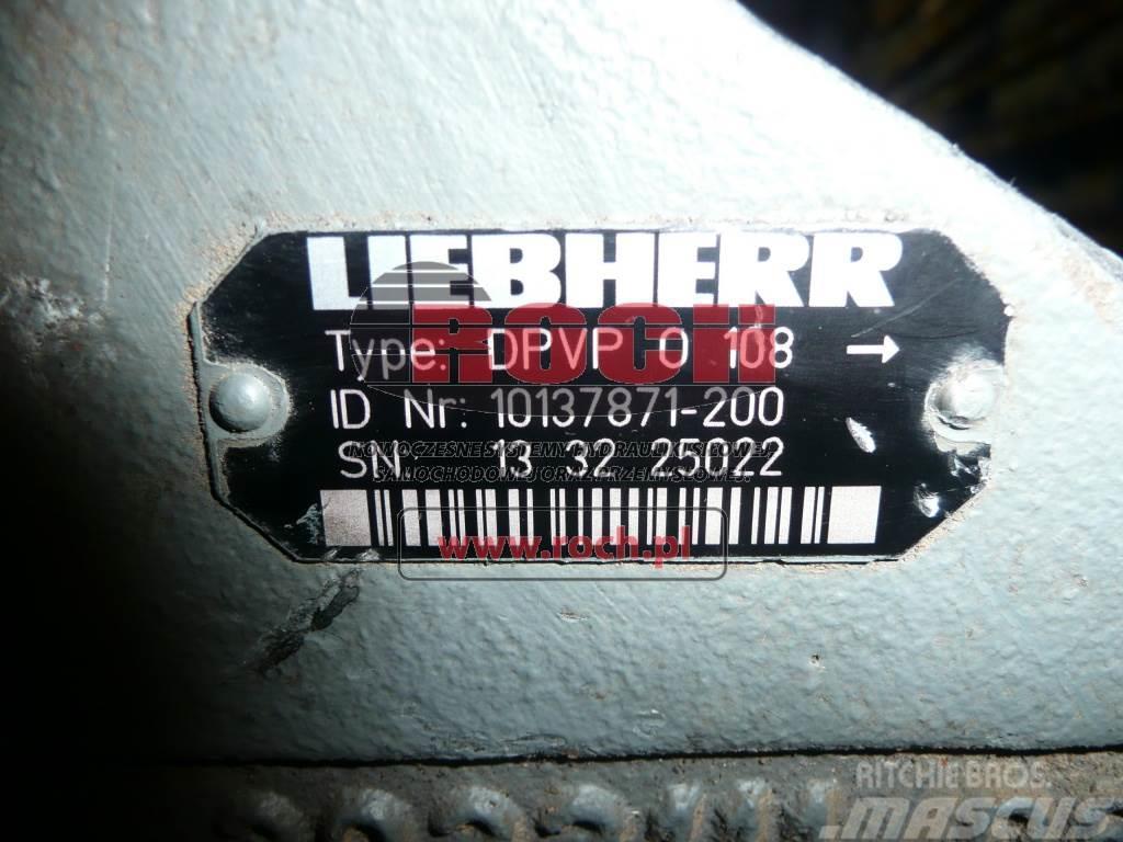 Liebherr DPVPO108 ID NR 10137871-200 Hydraulics