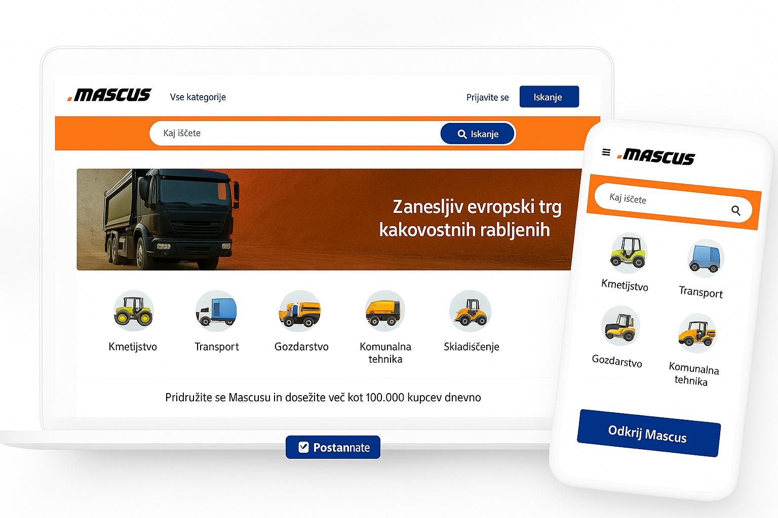 Zakaj oglaševati na MASCUS?