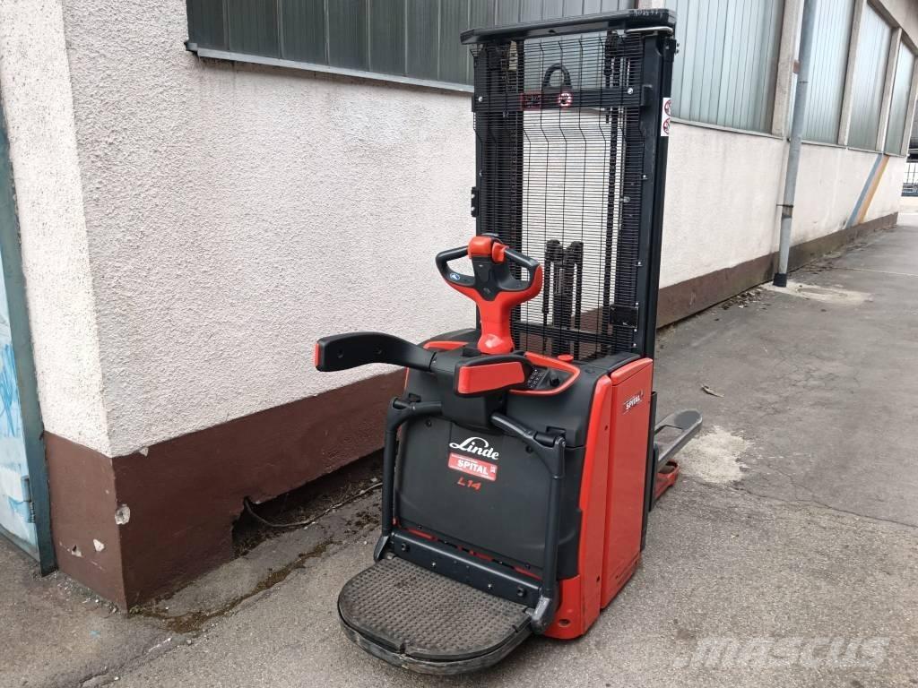 Linde L14AP Ročni električni viličar