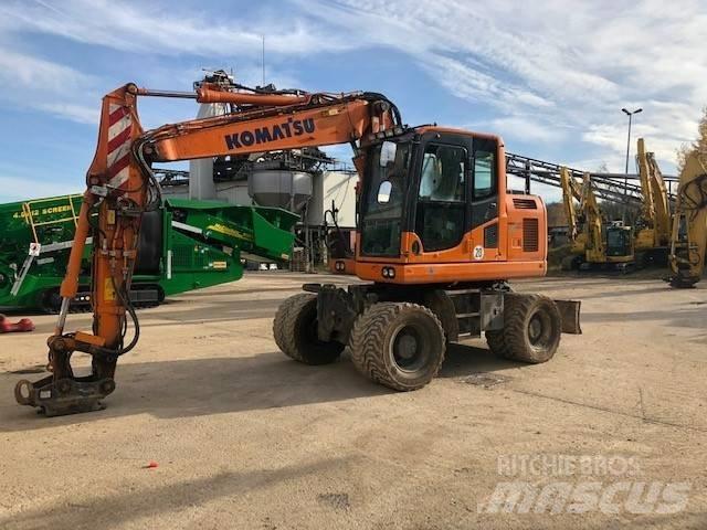 Komatsu PW148-10 Bagri na kolesih