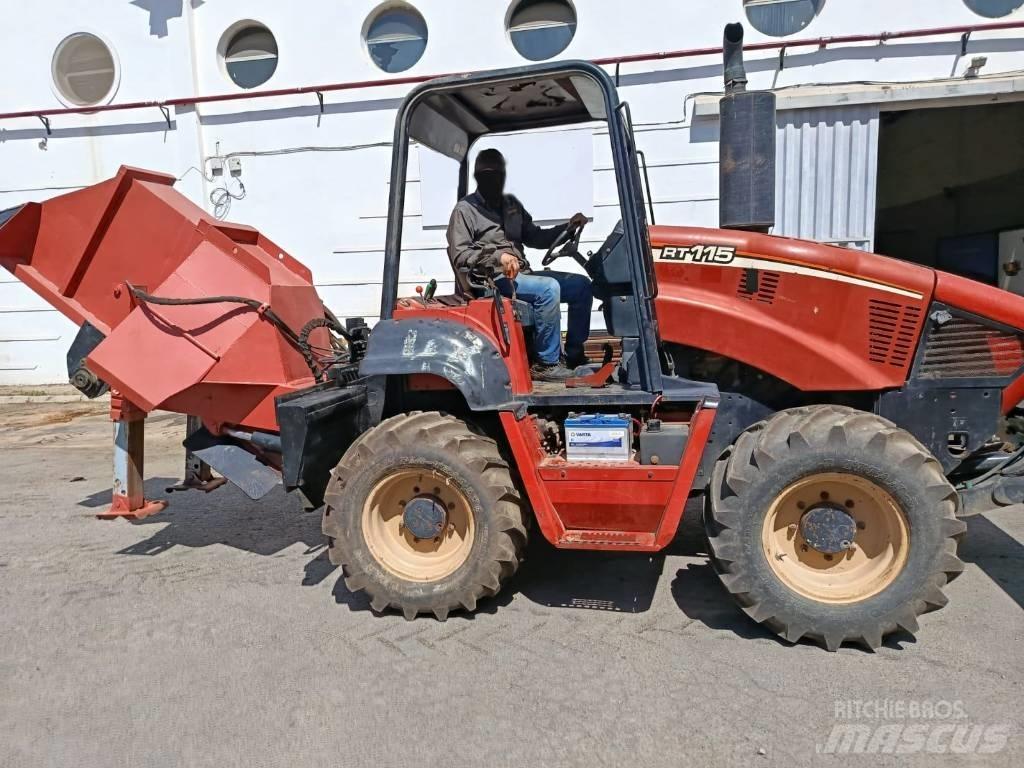 Ditch Witch RT115 Freze za kopanje jarkov Trenčerji