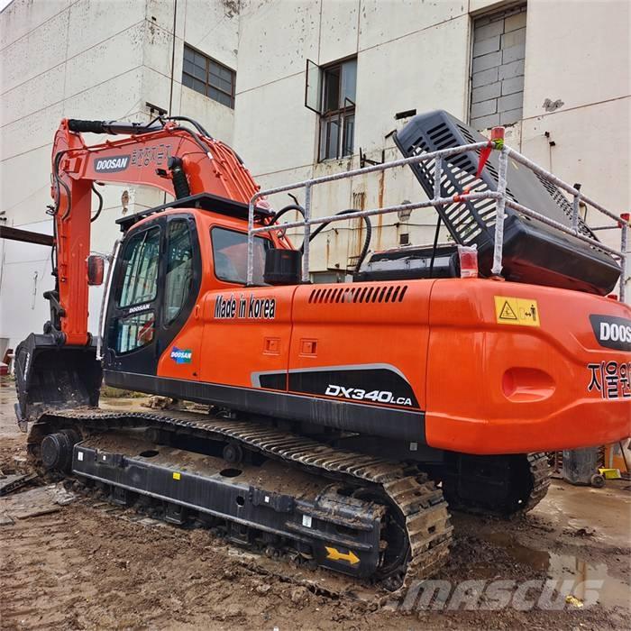Doosan DX 340 LC Bagri goseničarji