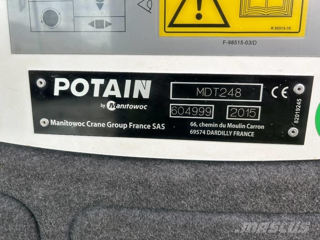 Potain MDT248-J10 Stolpni žerjavi